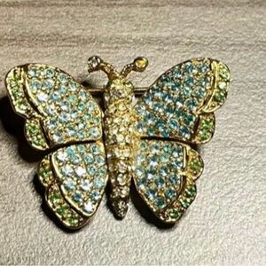 Butterfly brooch